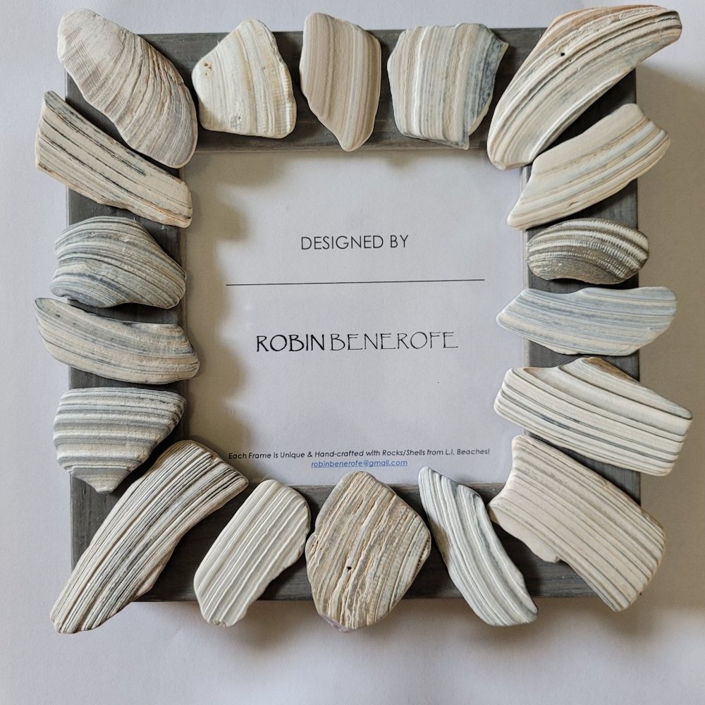 Picture Frame - Unique Hand-Crafted with Cool Shells - Picture 2 of 7